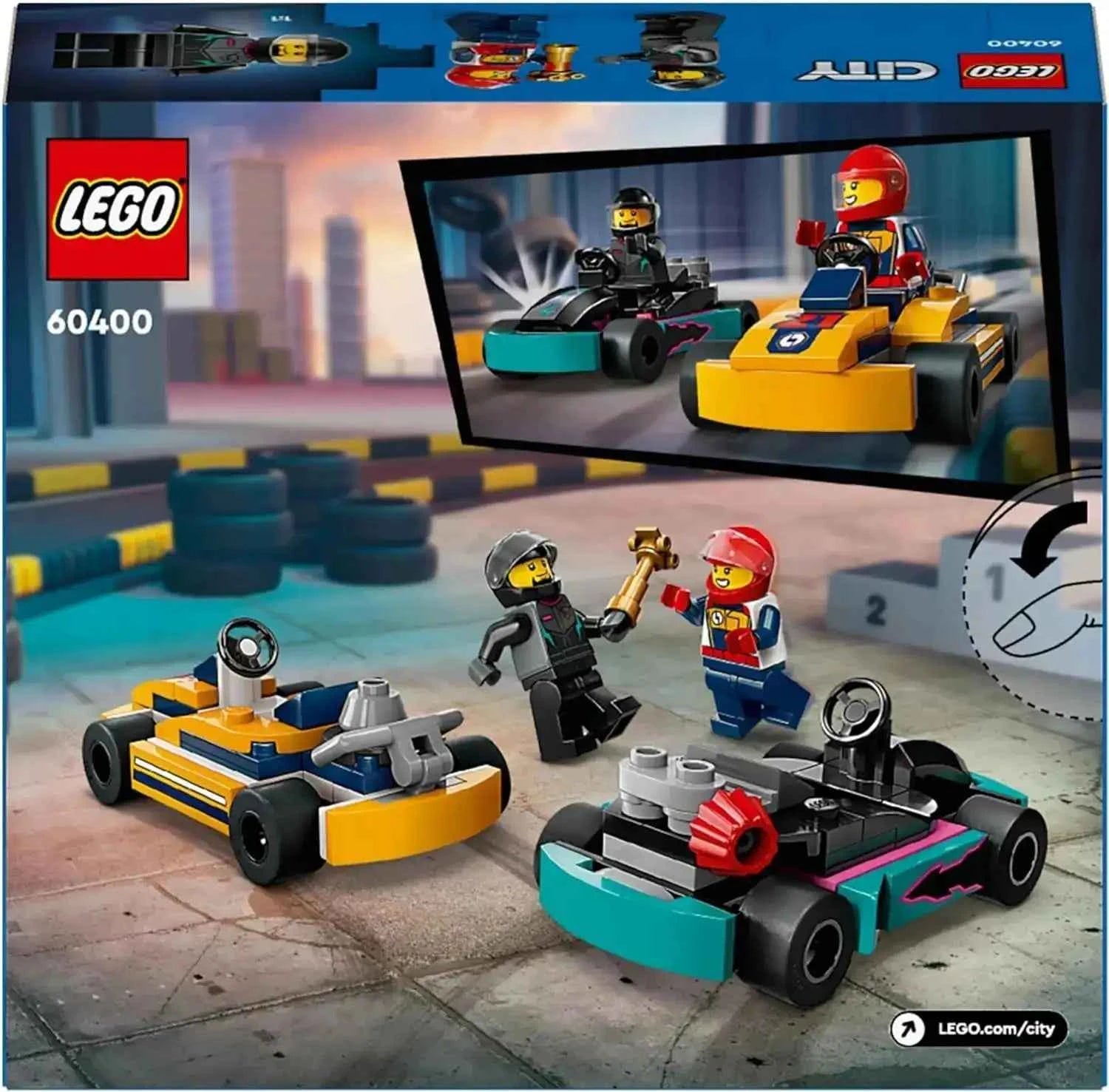 Lego City Go-Karts and Race Drivers Toys & Games > Toys > Construction Toys > Interlocking Blocks > LEGO > LEGO City