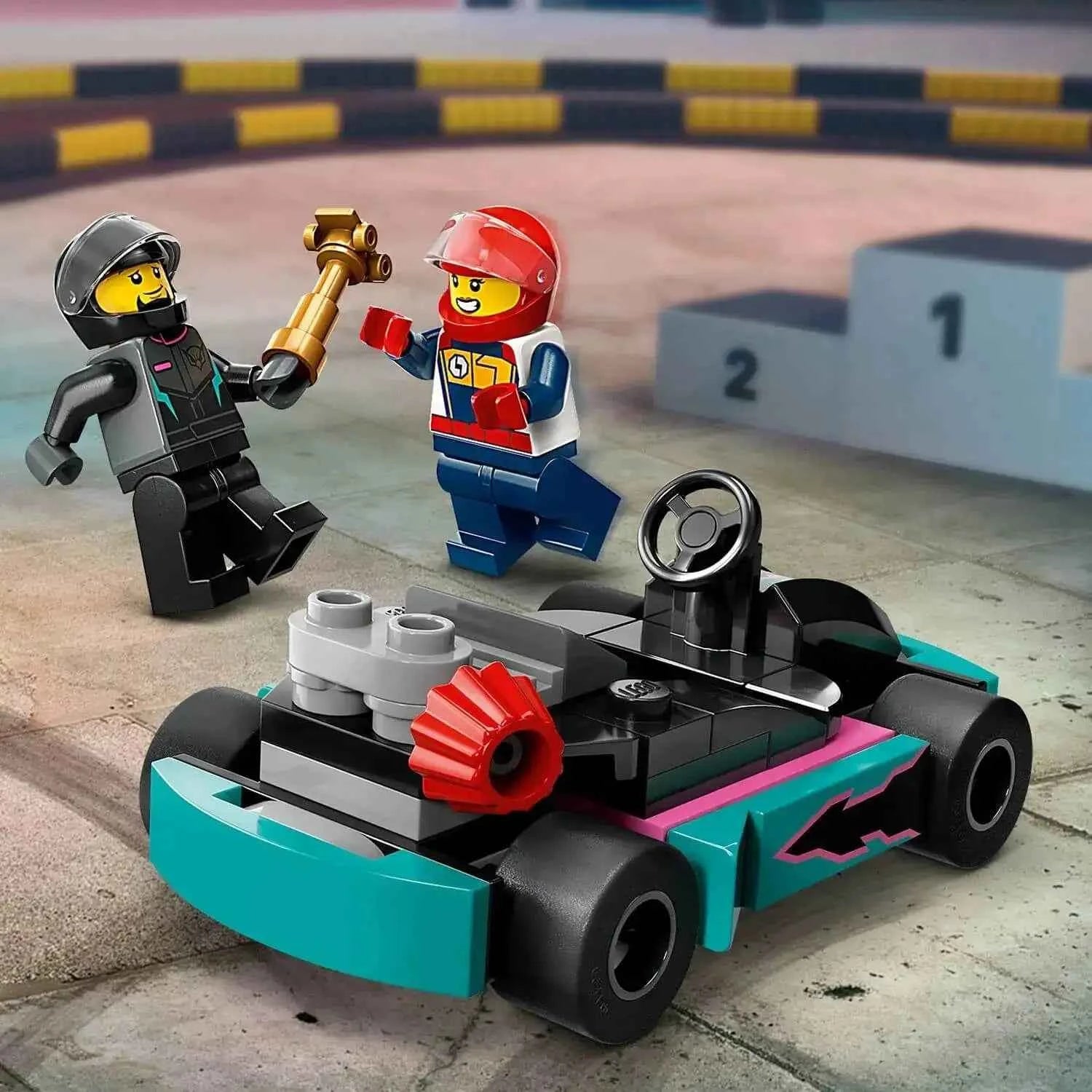 Lego City Go-Karts and Race Drivers Toys & Games > Toys > Construction Toys > Interlocking Blocks > LEGO > LEGO City