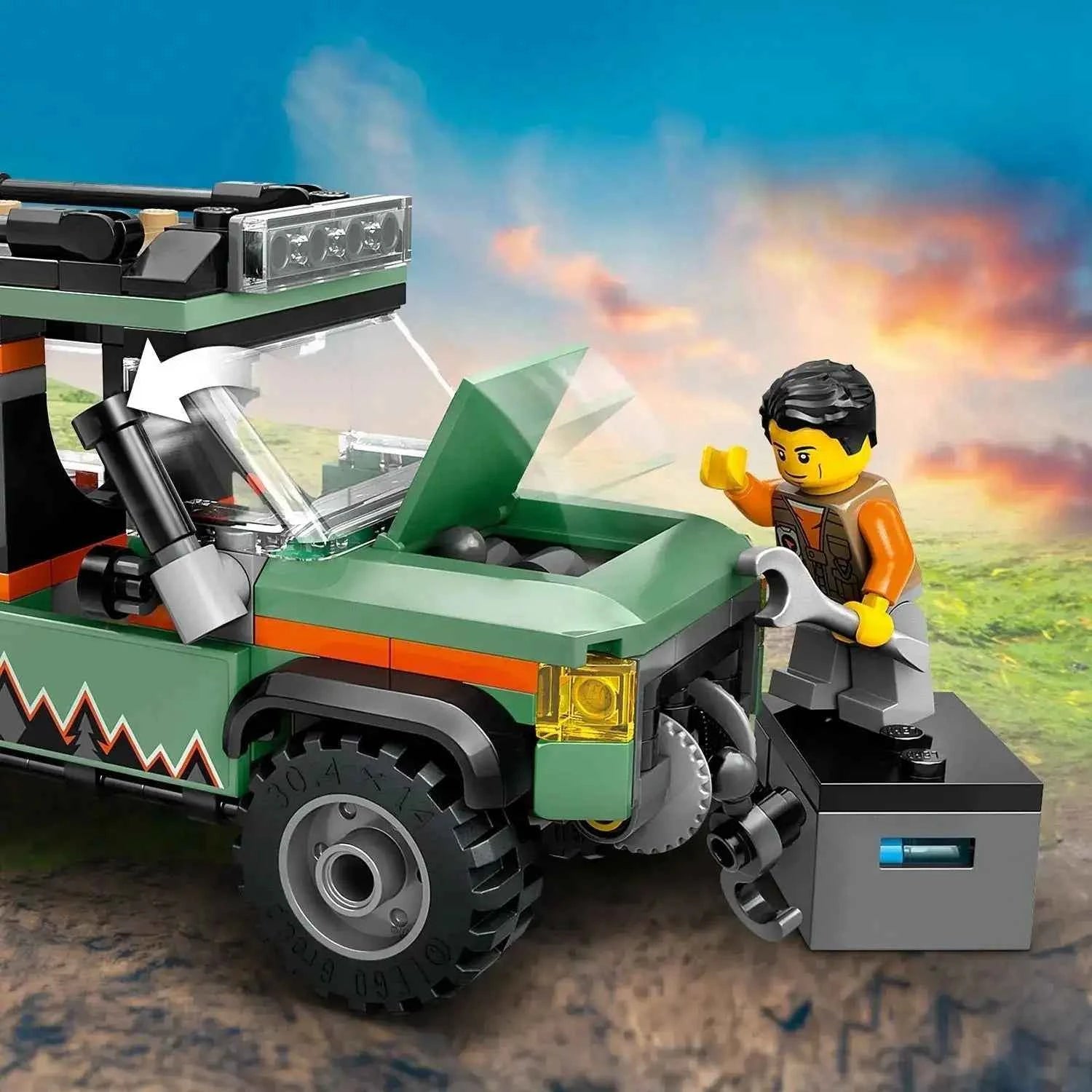 Lego City Off-Road 4x4 Mountain Truck Toys & Games > Toys > Construction Toys > Interlocking Blocks > LEGO > LEGO City