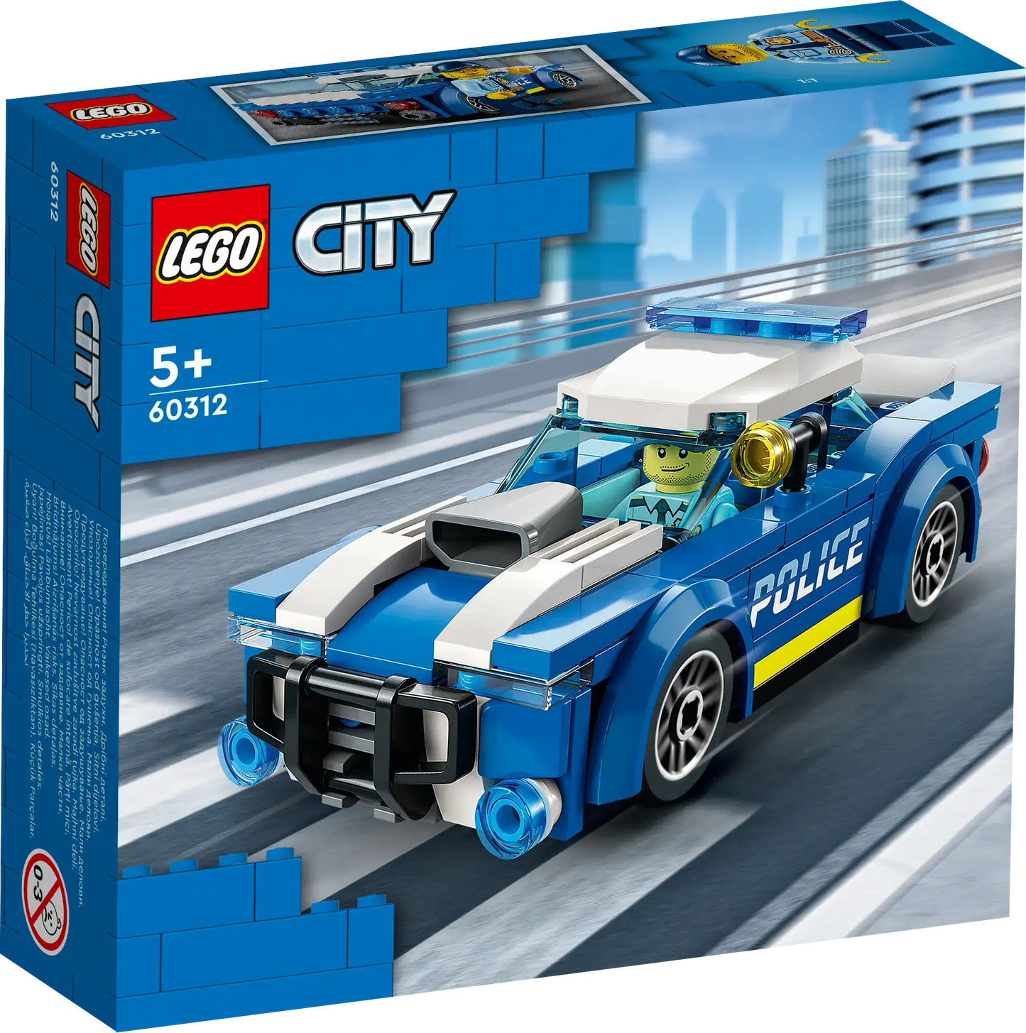 Lego City Police Car Toys & Games > Toys > Construction Toys > Interlocking Blocks > LEGO > LEGO City