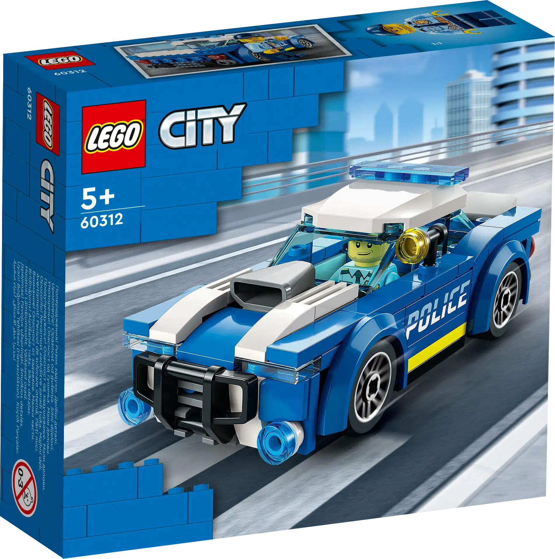 Lego City Police Car Toys & Games > Toys > Construction Toys > Interlocking Blocks > LEGO > LEGO City