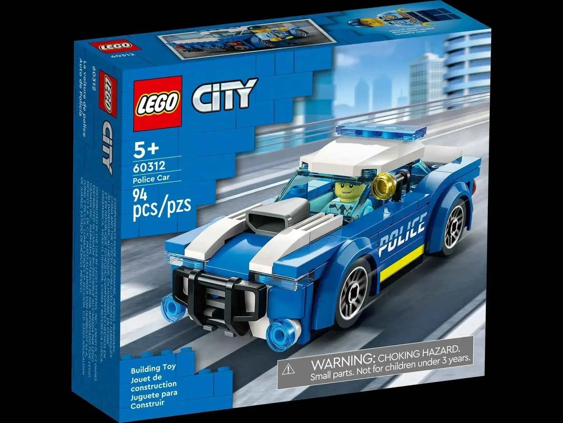 Lego City Police Car Toys & Games > Toys > Construction Toys > Interlocking Blocks > LEGO > LEGO City
