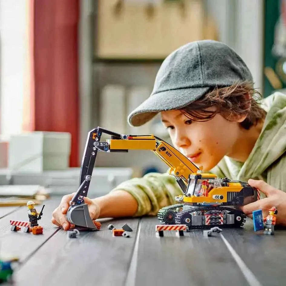 Lego City Yellow Construction Excavator Toys & Games > Toys > Construction Toys > Interlocking Blocks > LEGO > LEGO City