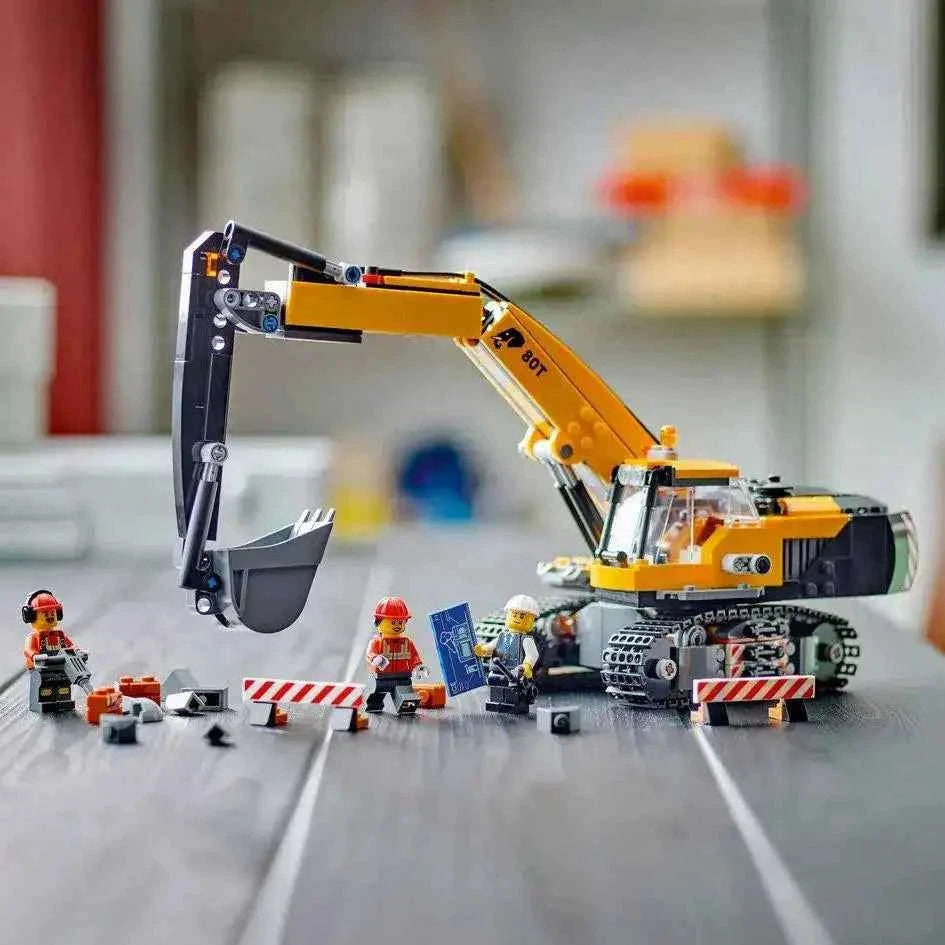 Lego City Yellow Construction Excavator Toys & Games > Toys > Construction Toys > Interlocking Blocks > LEGO > LEGO City