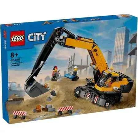 Lego City Yellow Construction Excavator Toys & Games > Toys > Construction Toys > Interlocking Blocks > LEGO > LEGO City