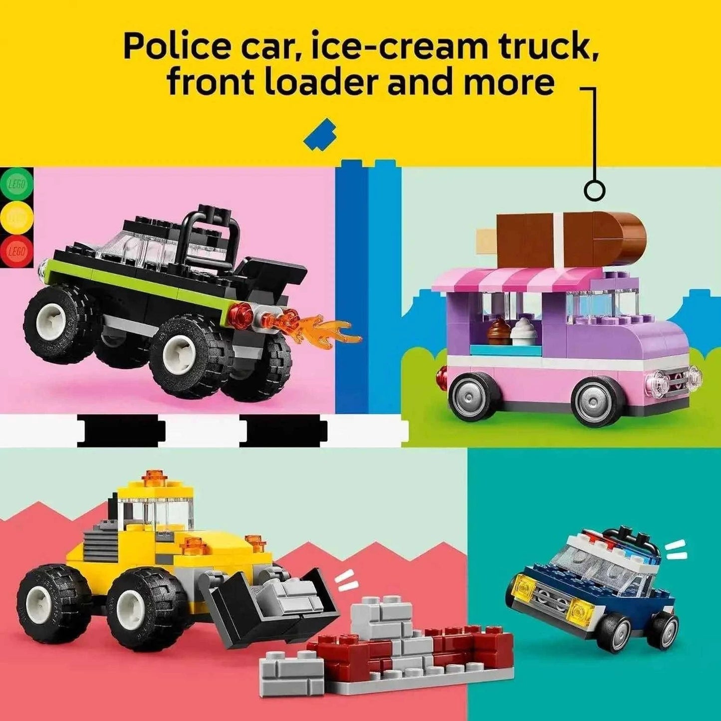 Lego Classic Creative Vehicles Toys & Games > Toys > Construction Toys > Interlocking Blocks > LEGO > LEGO Classic