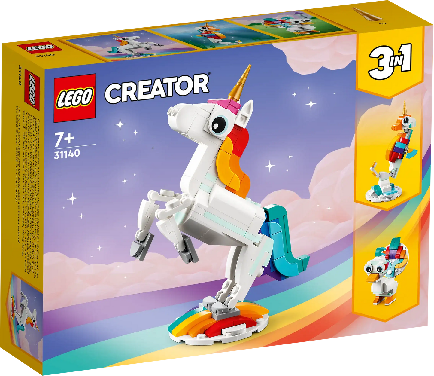 Lego Creator Magical Unicorn Toys & Games > Toys > Construction Toys > Interlocking Blocks > LEGO > LEGO Creator