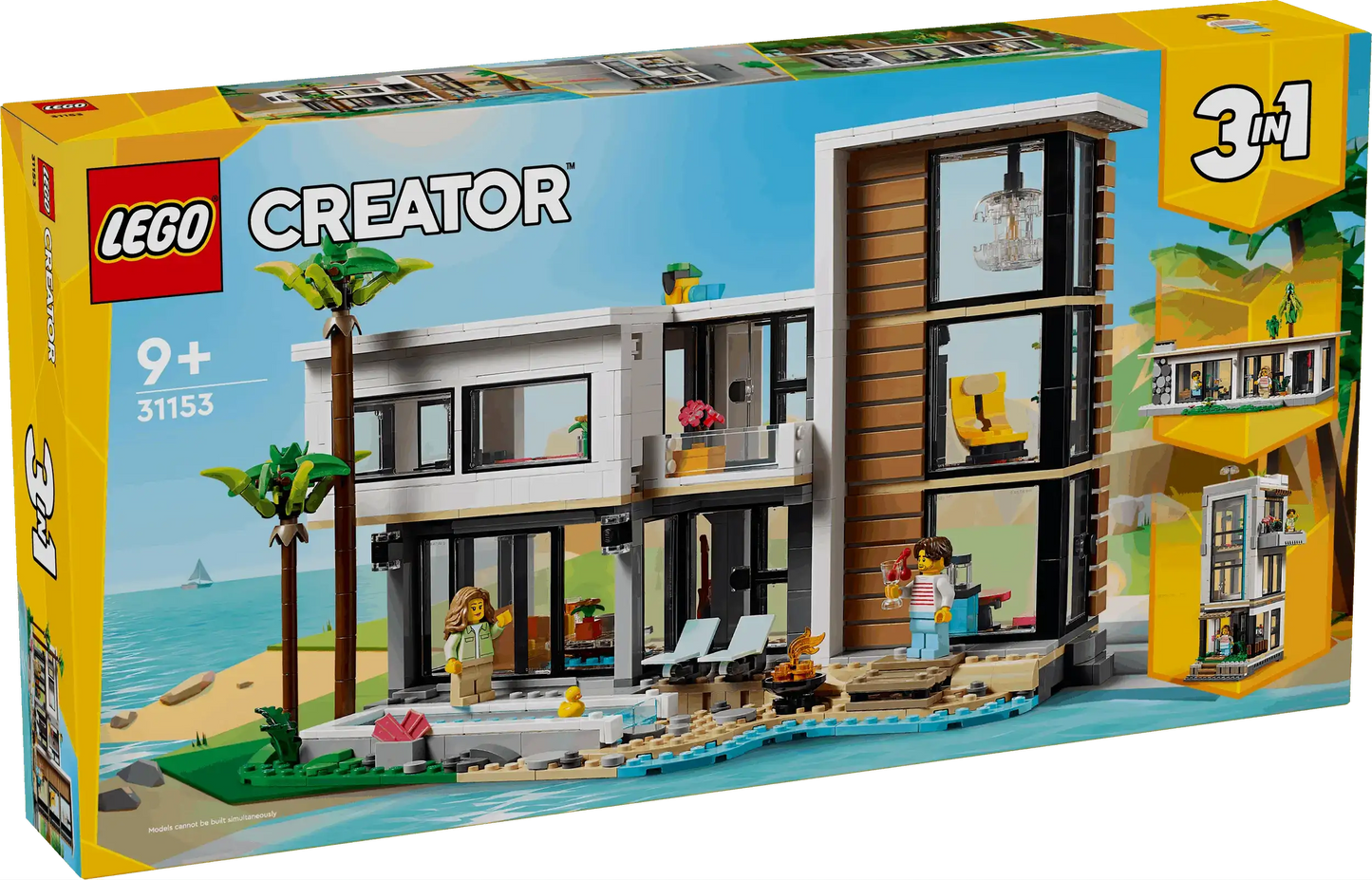 Lego Creator Modern House Toys & Games > Toys > Construction Toys > Interlocking Blocks > LEGO > LEGO Creator