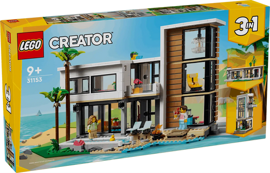 Lego Creator Modern House Toys & Games > Toys > Construction Toys > Interlocking Blocks > LEGO > LEGO Creator