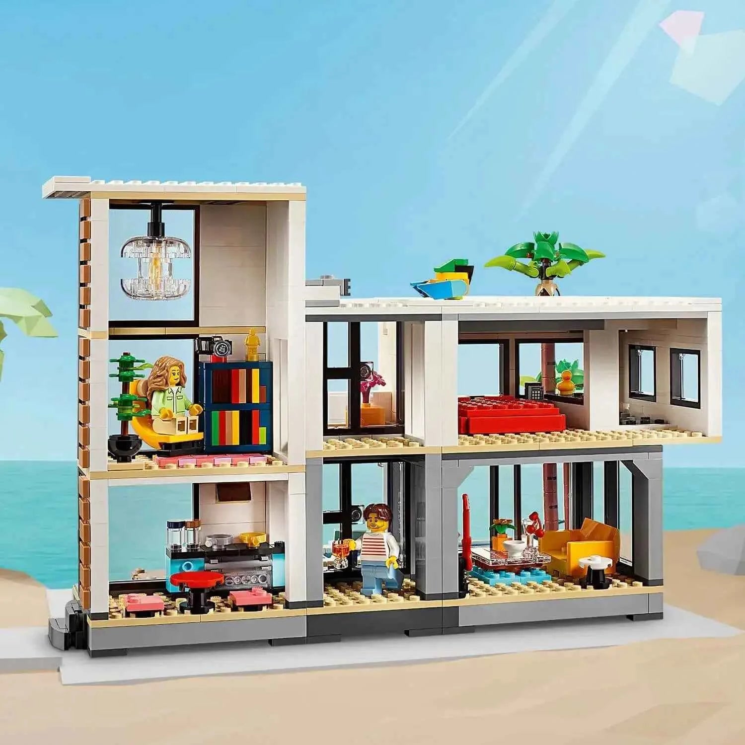 Lego Creator Modern House Toys & Games > Toys > Construction Toys > Interlocking Blocks > LEGO > LEGO Creator
