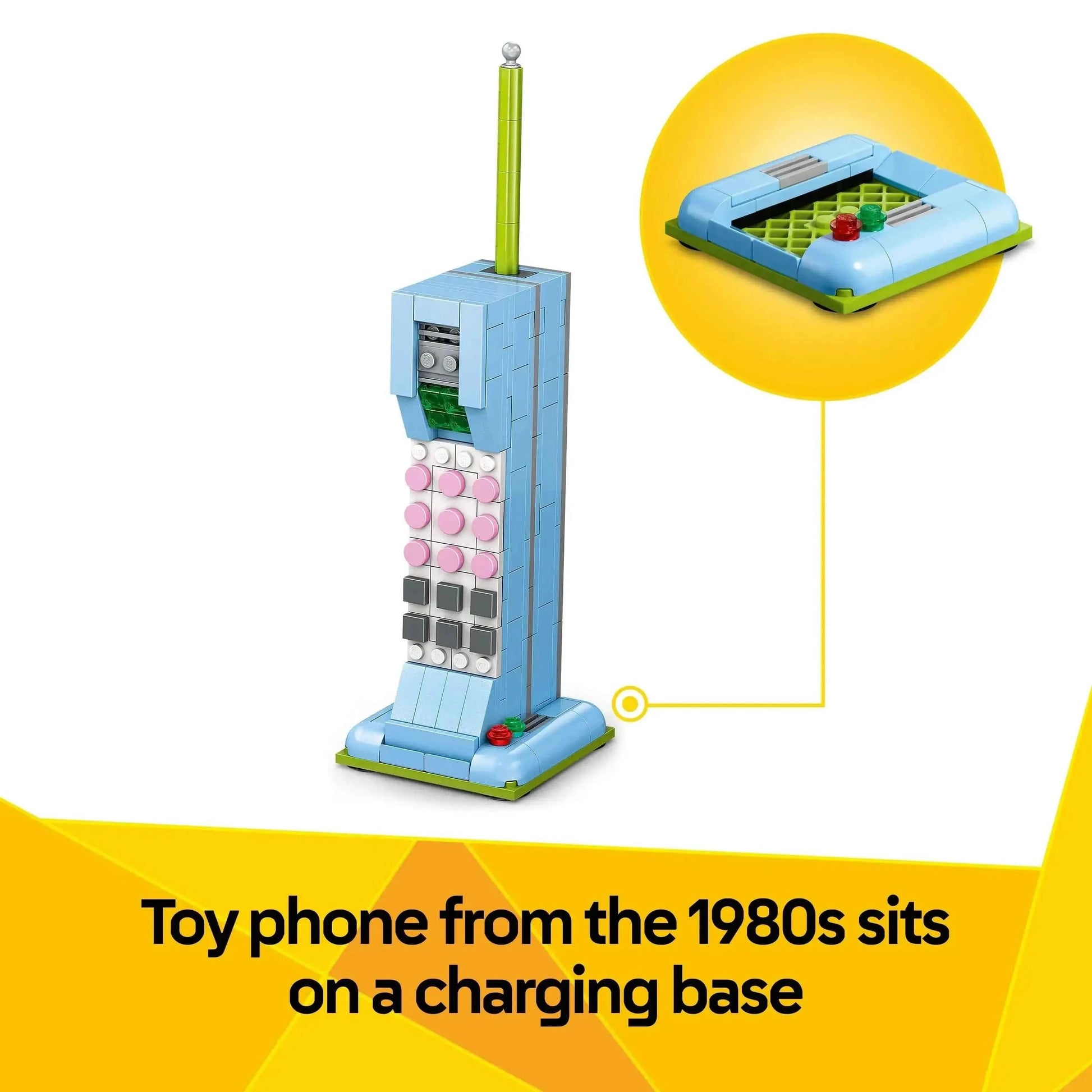 Lego Creator Retro Telephone Rebuildable Set Toys & Games > Toys > Construction Toys > Interlocking Blocks > LEGO > LEGO Creator