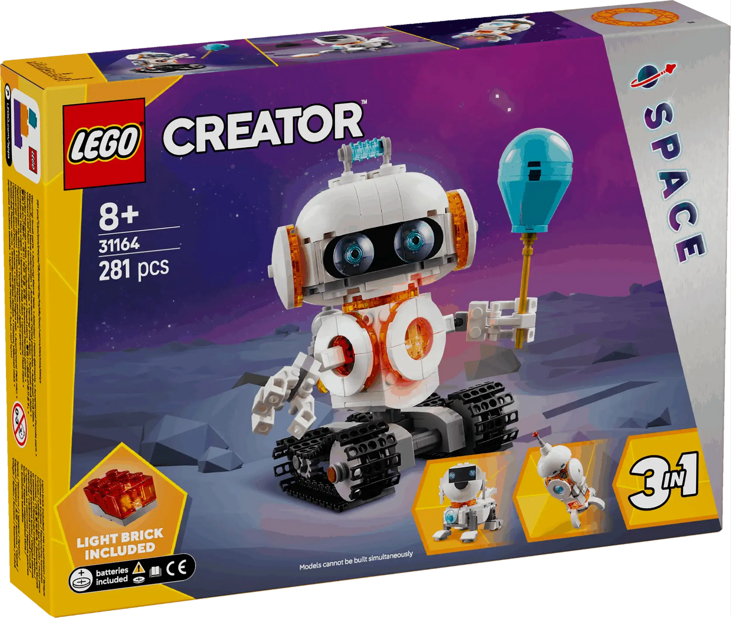 Lego Creator Space Robot Toys & Games > Toys > Construction Toys > Interlocking Blocks > LEGO > LEGO Creator