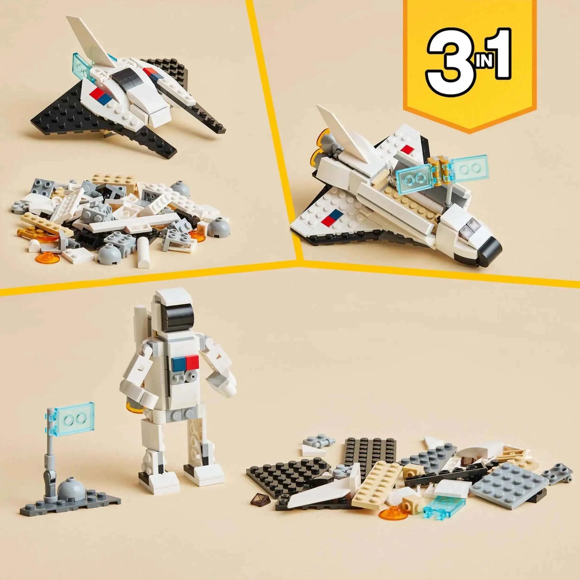 Lego Creator Space Shuttle Toys & Games > Toys > Construction Toys > Interlocking Blocks > LEGO > LEGO Creator