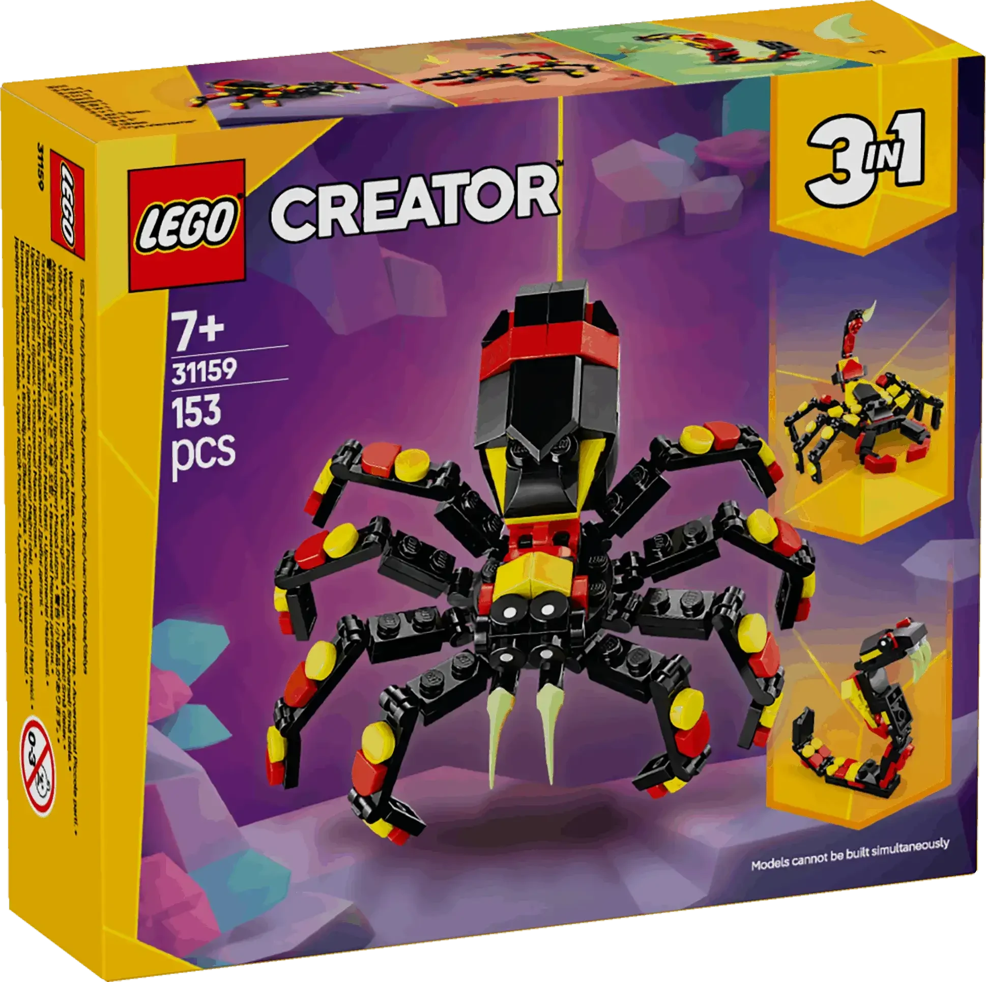 Lego Creator Wild Animals: Surprising Spider Toys & Games > Toys > Construction Toys > Interlocking Blocks > LEGO > LEGO Creator