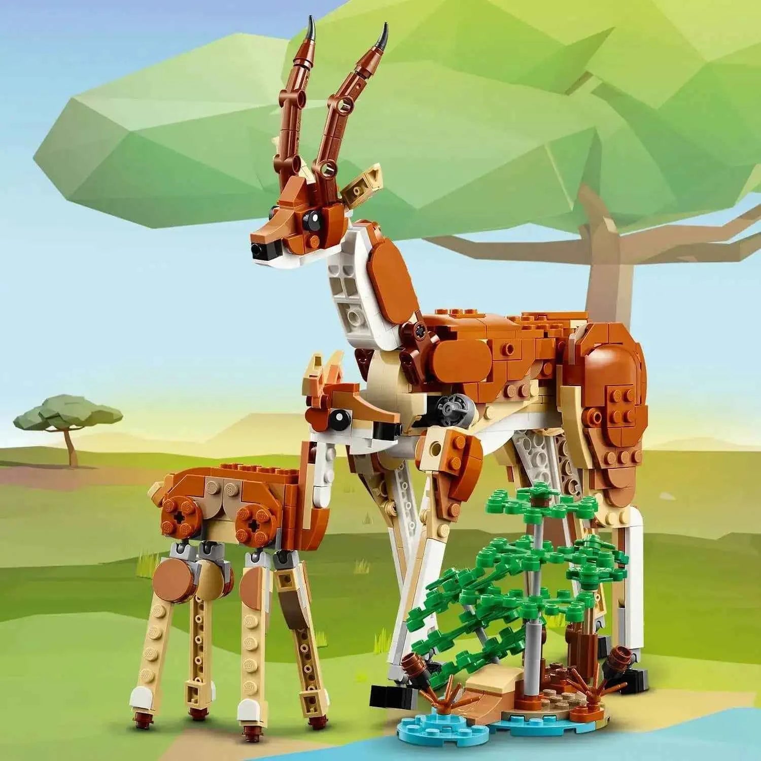 Lego Creator Wild Safari Animals Toys & Games > Toys > Construction Toys > Interlocking Blocks > LEGO > LEGO Creator