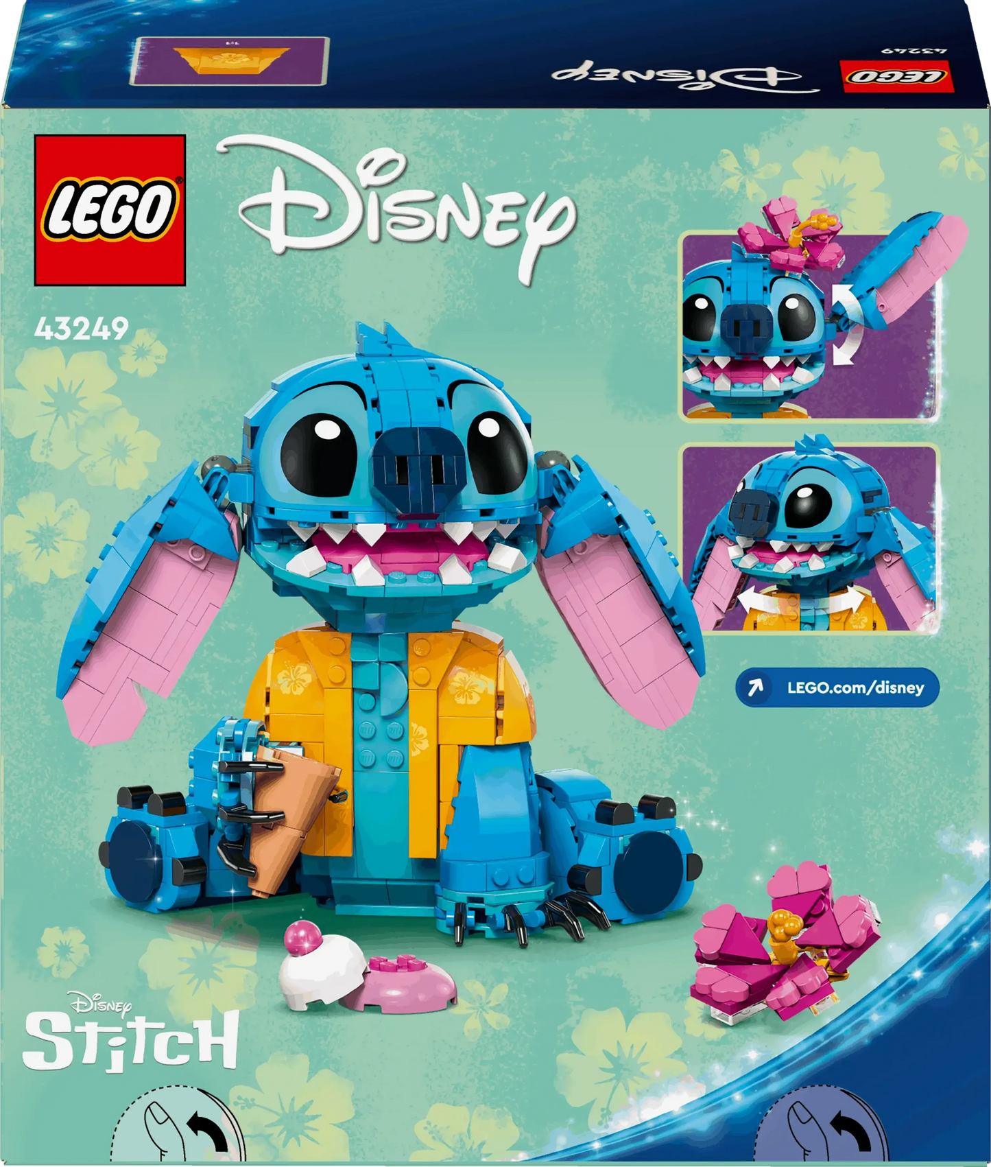 Lego Disney Stitch Buildable Model Toy Playset Toys & Games > Toys > Construction Toys > Interlocking Blocks > LEGO > Other LEGO Sets