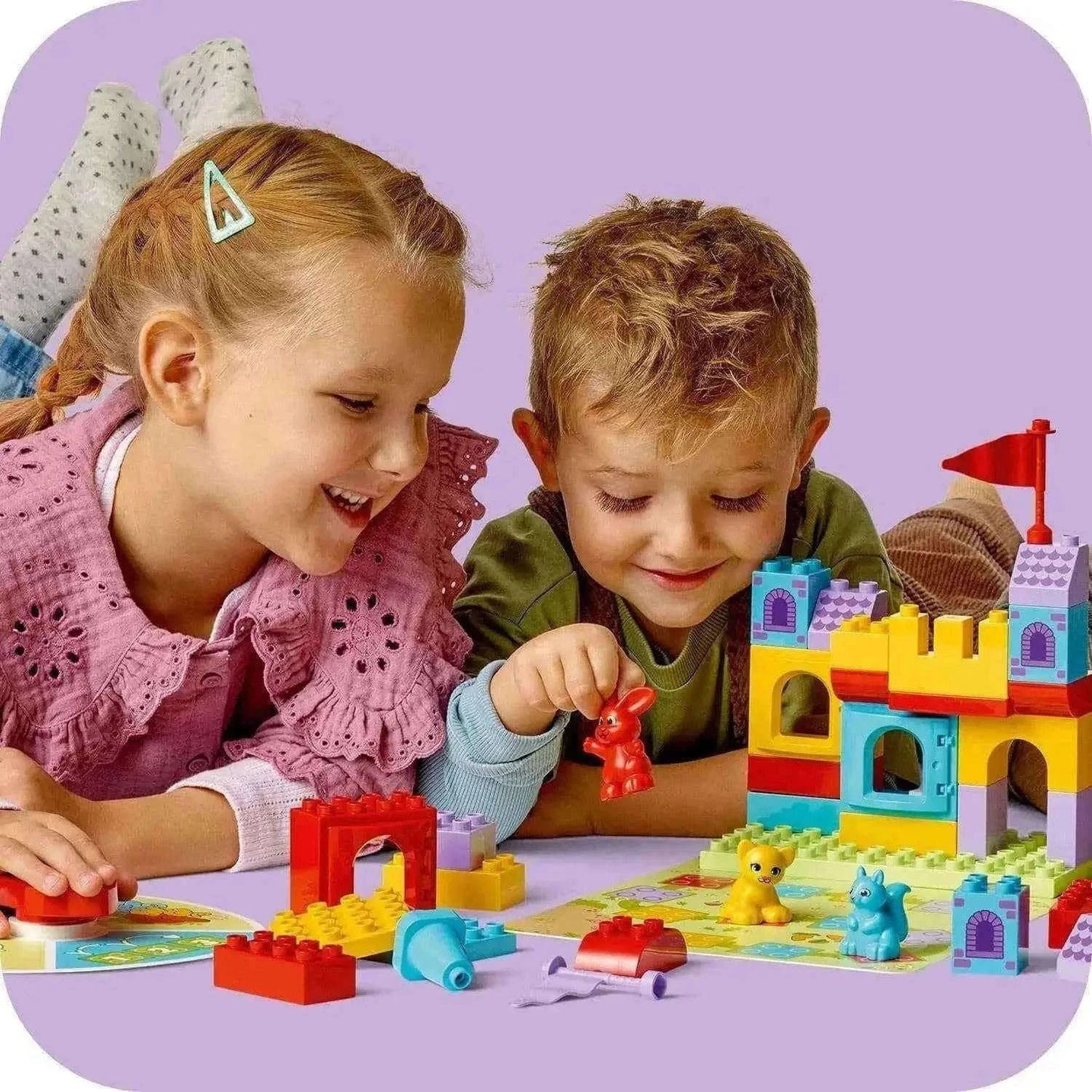 Lego Duplo Town Hopsy's Castle Game Building Set Toys & Games > Toys > Construction Toys > Interlocking Blocks > LEGO > LEGO Duplo