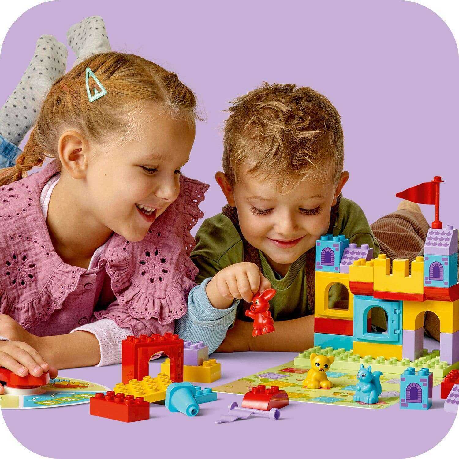 Lego Duplo Town Hopsy's Castle Game Building Set Toys & Games > Toys > Construction Toys > Interlocking Blocks > LEGO > LEGO Duplo