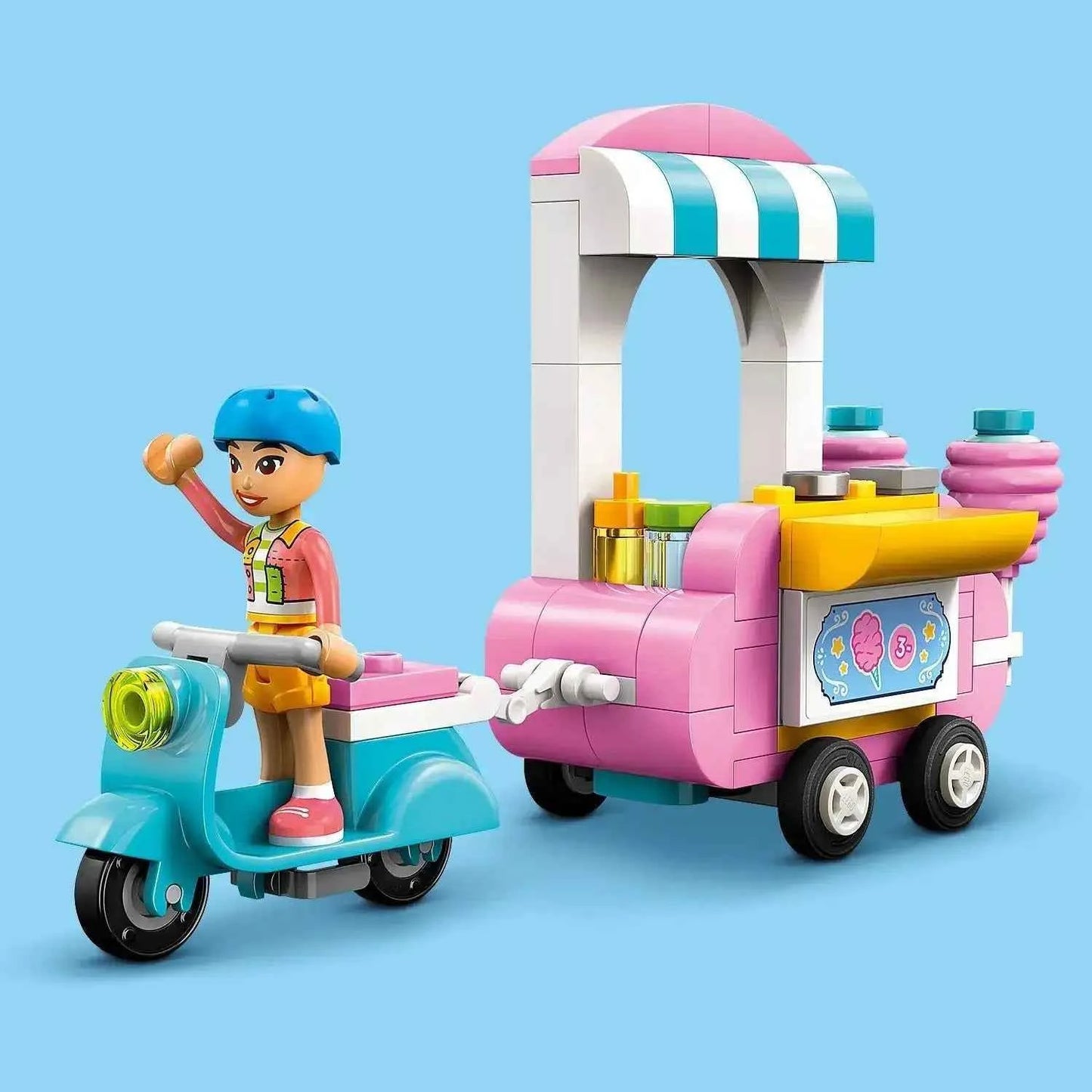 Lego Friends Cotton Candy Stand & Scooter Toys & Games > Toys > Construction Toys > Interlocking Blocks > LEGO > Friends