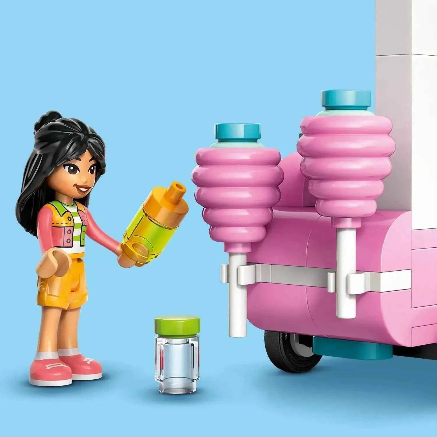 Lego Friends Cotton Candy Stand & Scooter Toys & Games > Toys > Construction Toys > Interlocking Blocks > LEGO > Friends