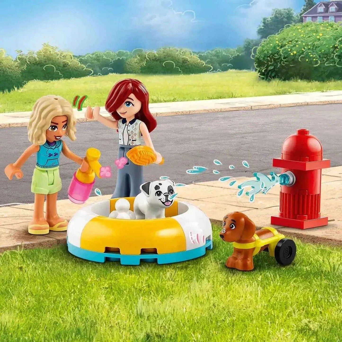 Lego Friends Dog-Grooming Car Toys & Games > Toys > Construction Toys > Interlocking Blocks > LEGO > Friends