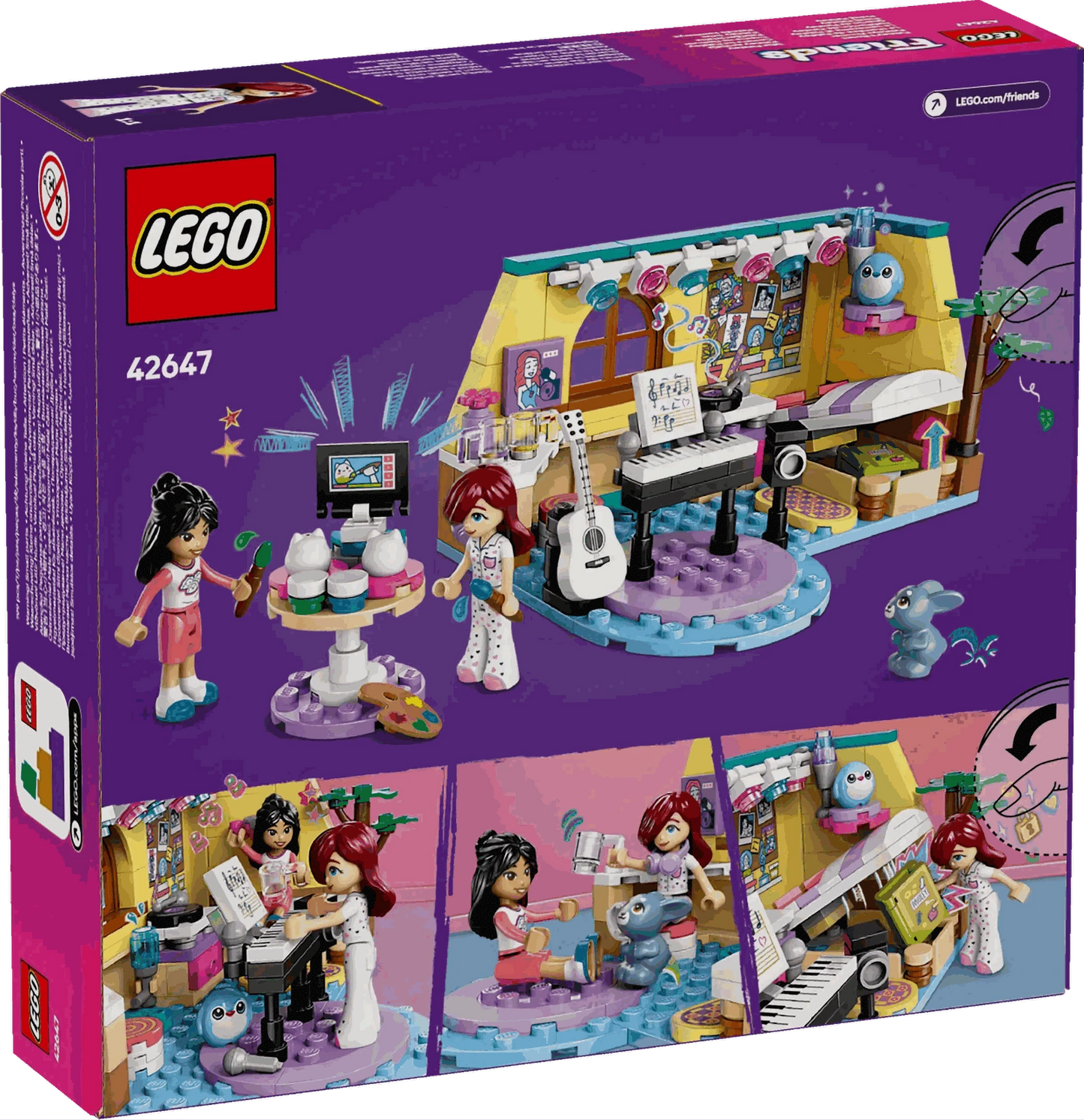 Lego Friends Paisley's Room Toys & Games > Toys > Construction Toys > Interlocking Blocks > LEGO > Friends