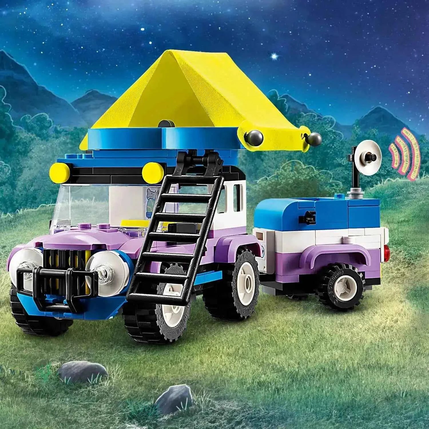 Lego Friends Stargazing Camping Vehicle Toys & Games > Toys > Construction Toys > Interlocking Blocks > LEGO > Friends