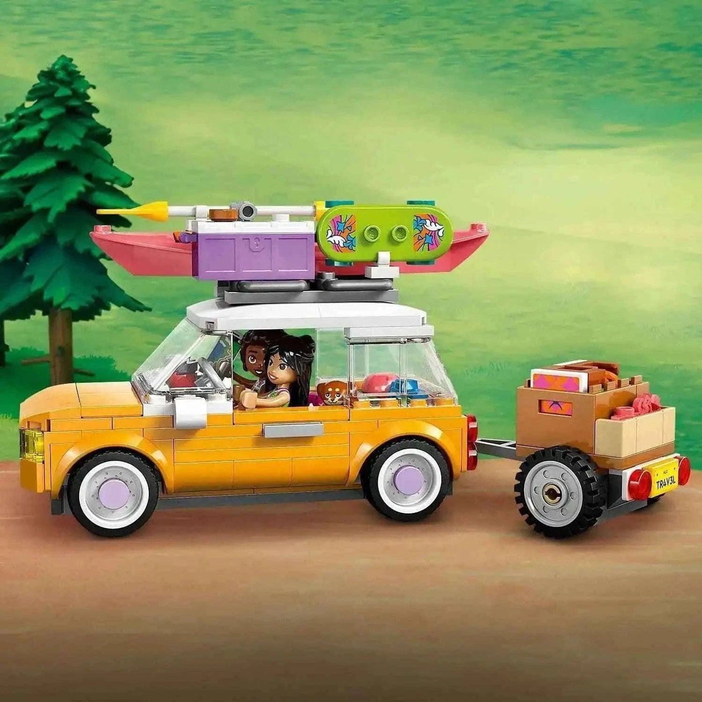 Lego Friends Travel Car for Fun Road-Trip Adventures Toys & Games > Toys > Construction Toys > Interlocking Blocks > LEGO > Friends