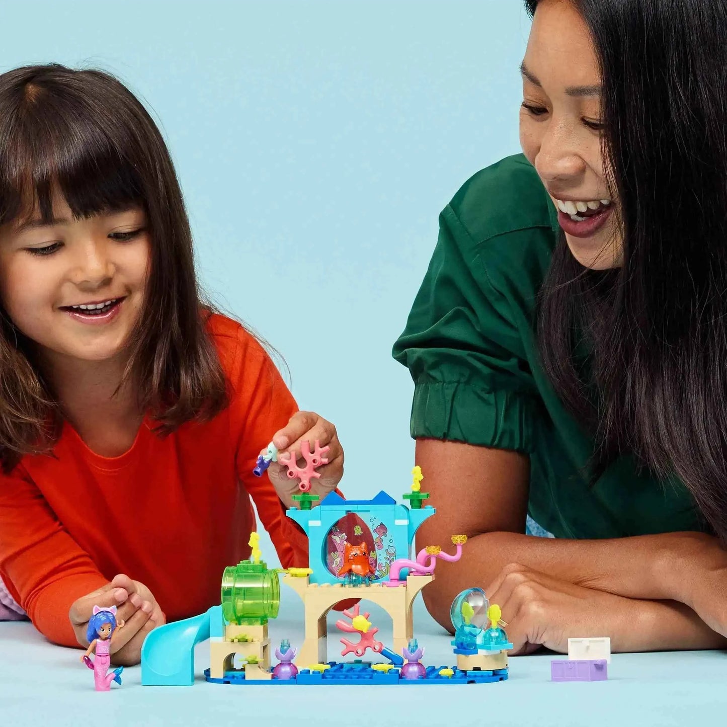 Lego Gabby's Aquarium Adventure - Explore the Magical Underwater Realm Toys & Games > Toys > Construction Toys > Interlocking Blocks > LEGO > LEGO Gabby's Dollhouse