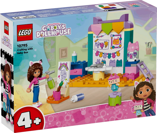 Lego Gabby's Dollhouse Crafting with Baby Box Toys & Games > Toys > Construction Toys > Interlocking Blocks > LEGO > LEGO Gabby's Dollhouse