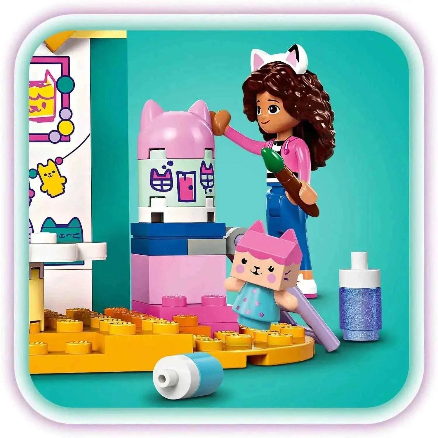 Lego Gabby's Dollhouse Crafting with Baby Box Toys & Games > Toys > Construction Toys > Interlocking Blocks > LEGO > LEGO Gabby's Dollhouse