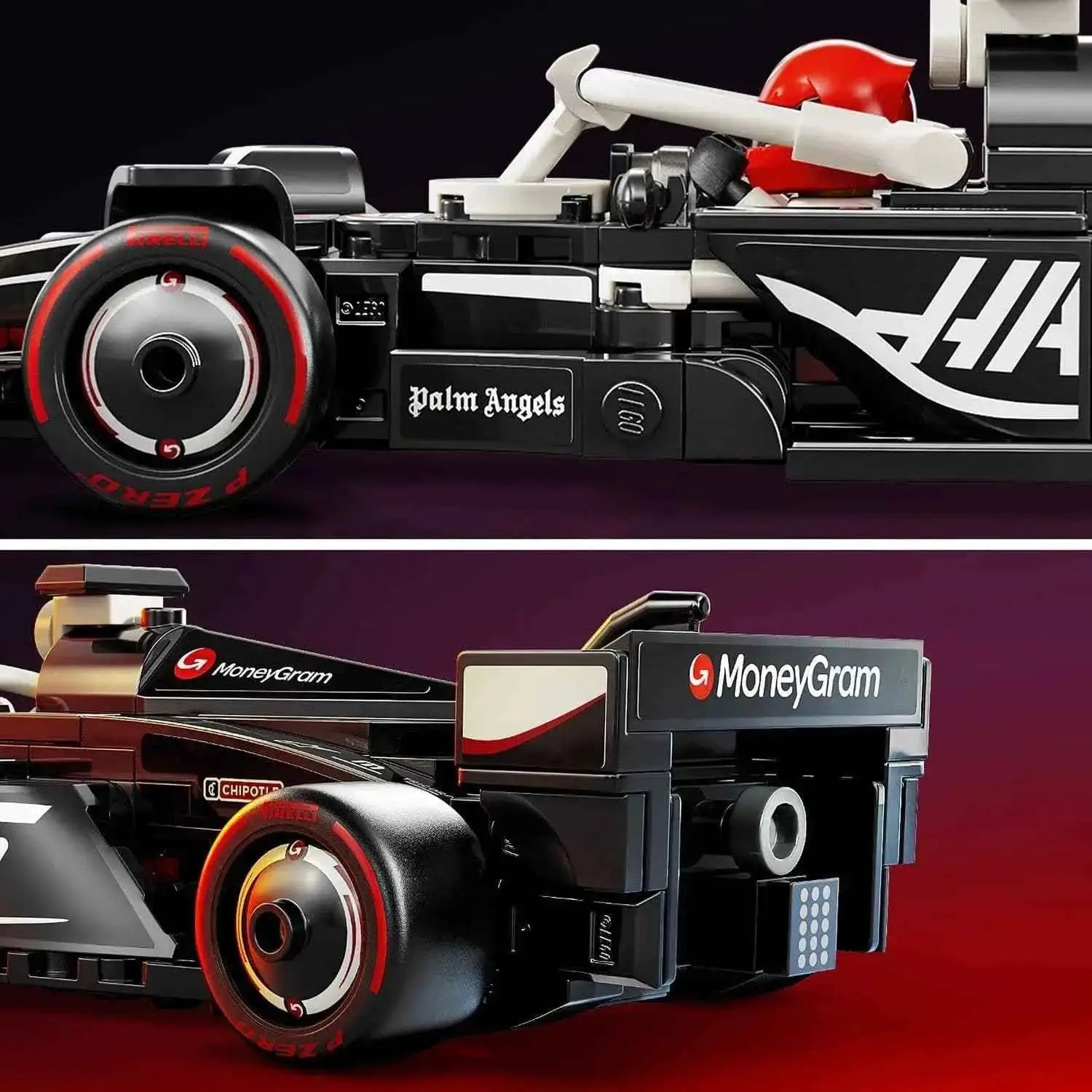 Lego Haas F1 Race Car - Speed Champions MoneyGram Haas F1 Team VF-24 Toys & Games > Toys > Construction Toys > Interlocking Blocks > LEGO > LEGO Speed Champions