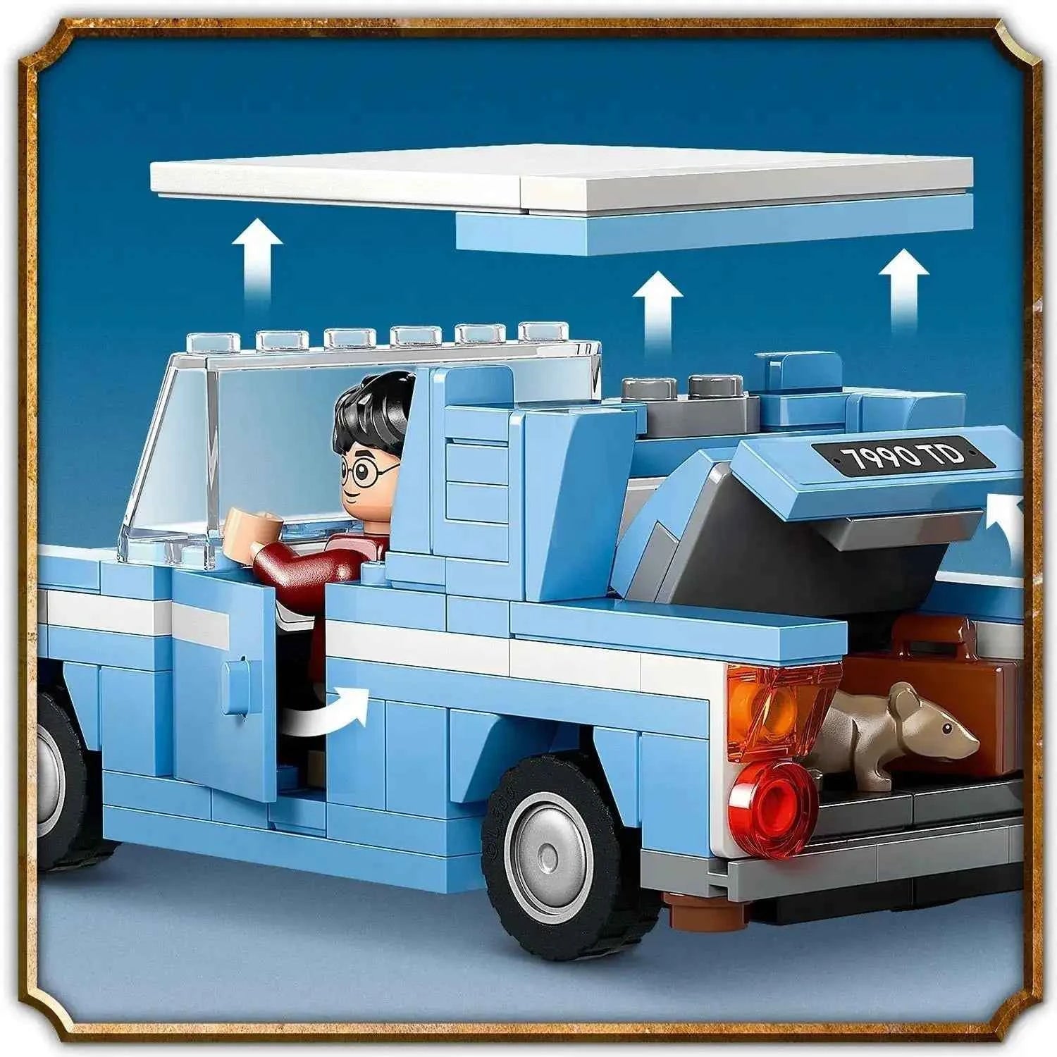 Lego Harry Potter Flying Ford Anglia Toys & Games > Toys > Construction Toys > Interlocking Blocks > LEGO > LEGO Harry Potter