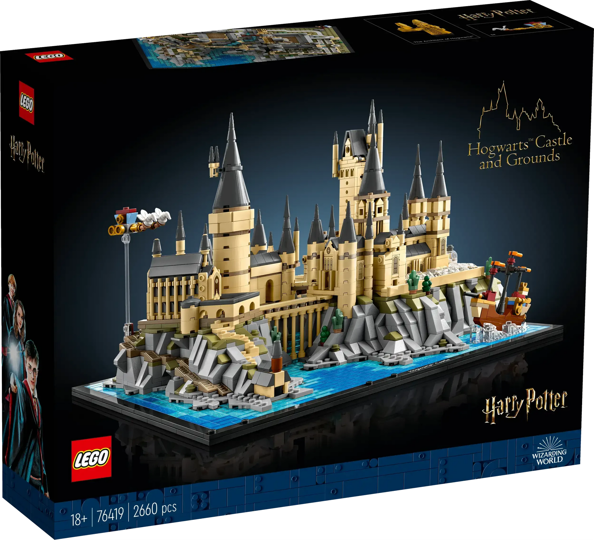 Lego Harry Potter Hogwarts Castle and Grounds Toys & Games > Toys > Construction Toys > Interlocking Blocks > LEGO > LEGO Harry Potter