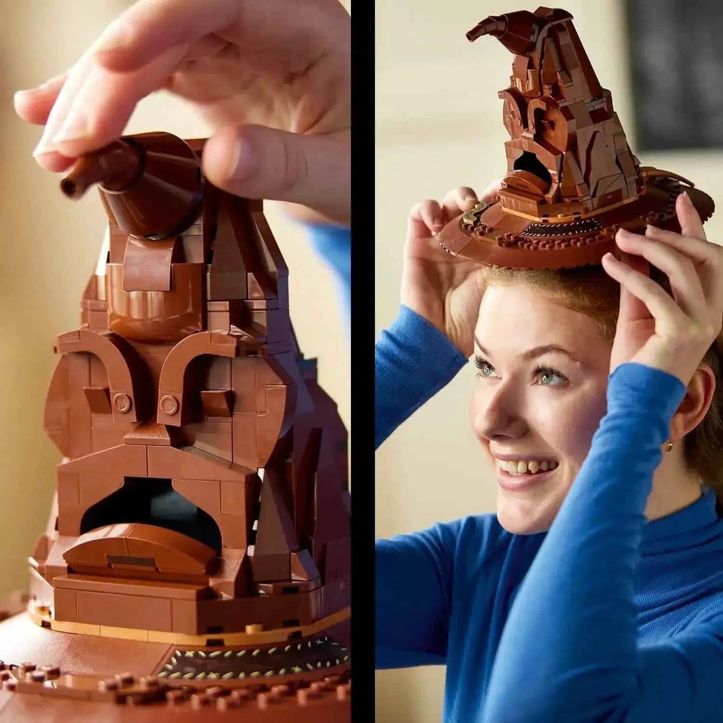 Lego Harry Potter Talking Sorting Hat Toys & Games > Toys > Construction Toys > Interlocking Blocks > LEGO > LEGO Harry Potter