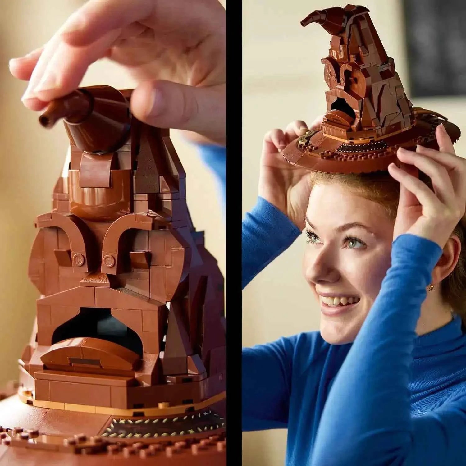 Lego Harry Potter Talking Sorting Hat Toys & Games > Toys > Construction Toys > Interlocking Blocks > LEGO > LEGO Harry Potter