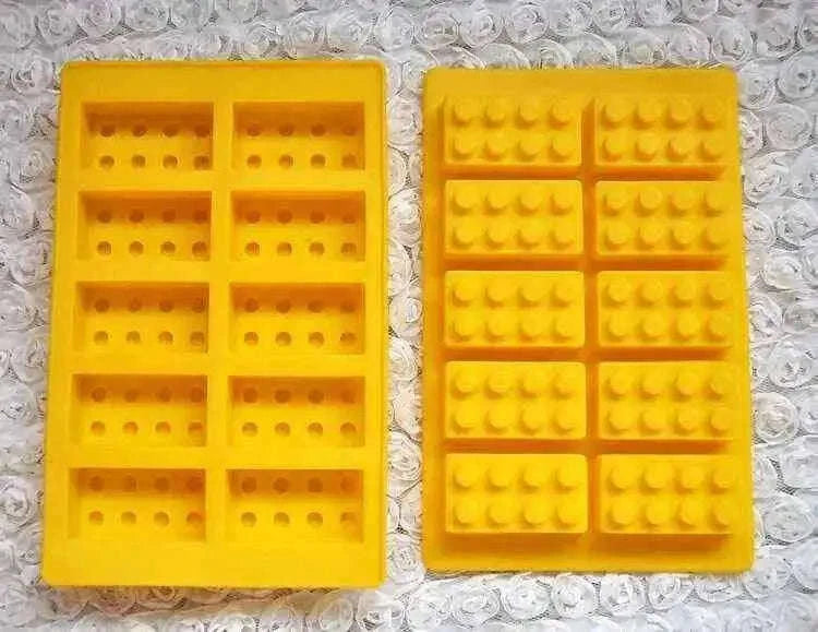 Lego Ice Cube Trays for Creative Drink Chilling Home & Garden