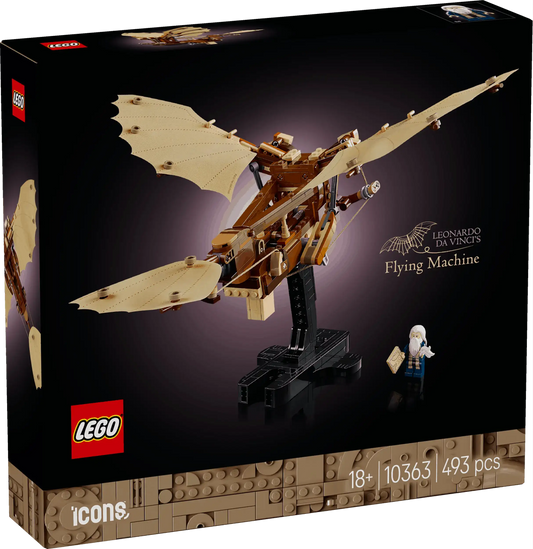 Lego Icons Leonardo da Vinci's Flying Machine Toys & Games > Toys > Construction Toys > Interlocking Blocks > LEGO > LEGO Icons