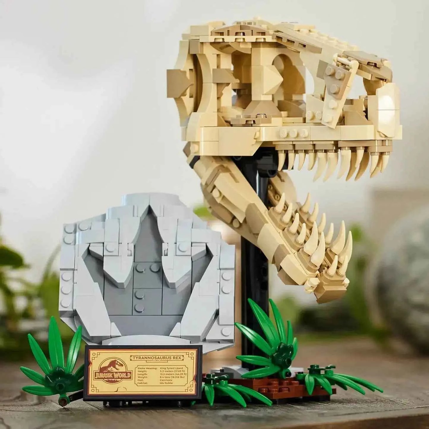 Lego Jurassic World Dinosaur Fossils: T.rex Skull Toys & Games > Toys > Construction Toys > Interlocking Blocks > LEGO > LEGO Jurassic Park