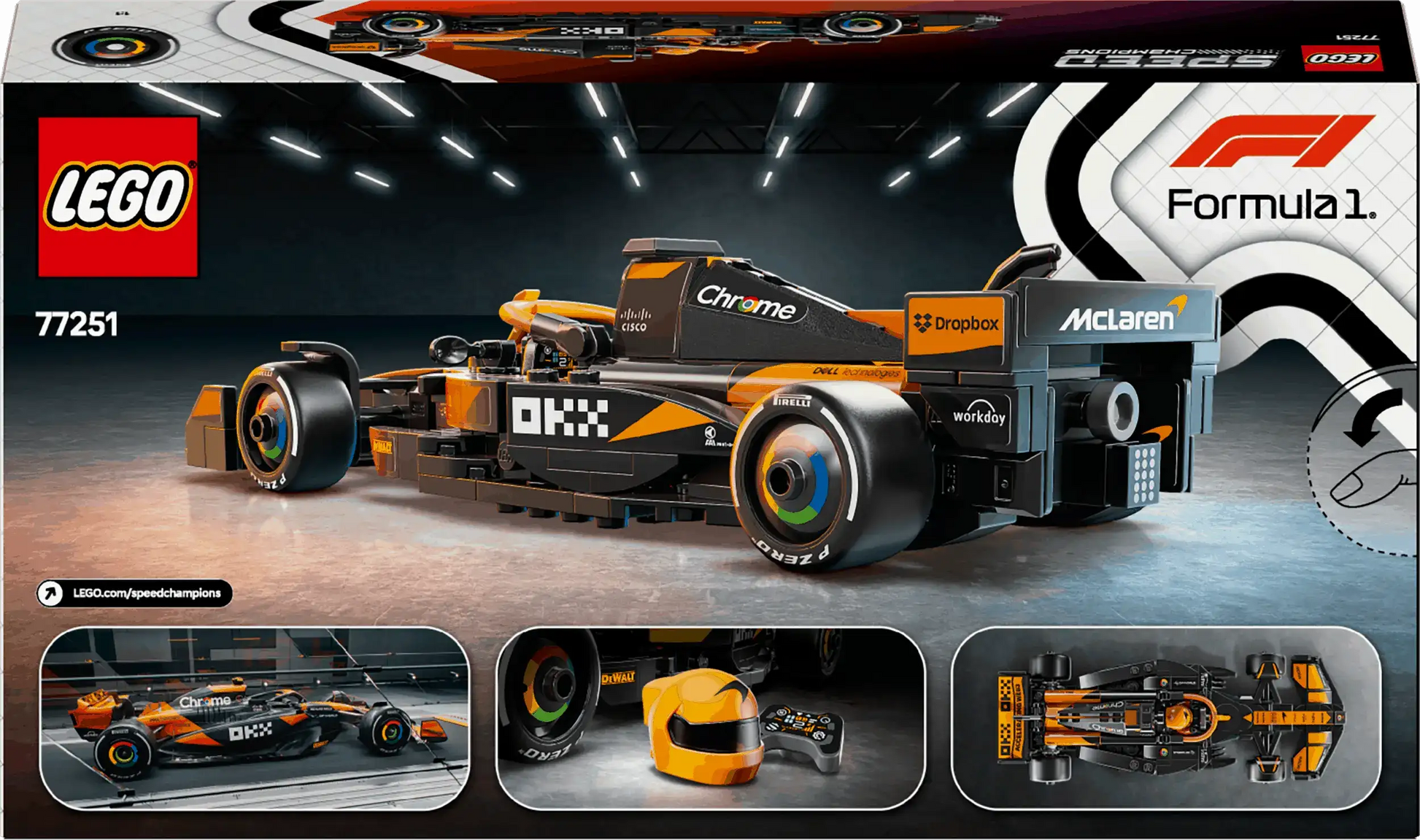 Lego McLaren F1 Race Car Speed Champions MCL38 Model Set Toys & Games > Toys > Construction Toys > Interlocking Blocks > LEGO > LEGO Speed Champions