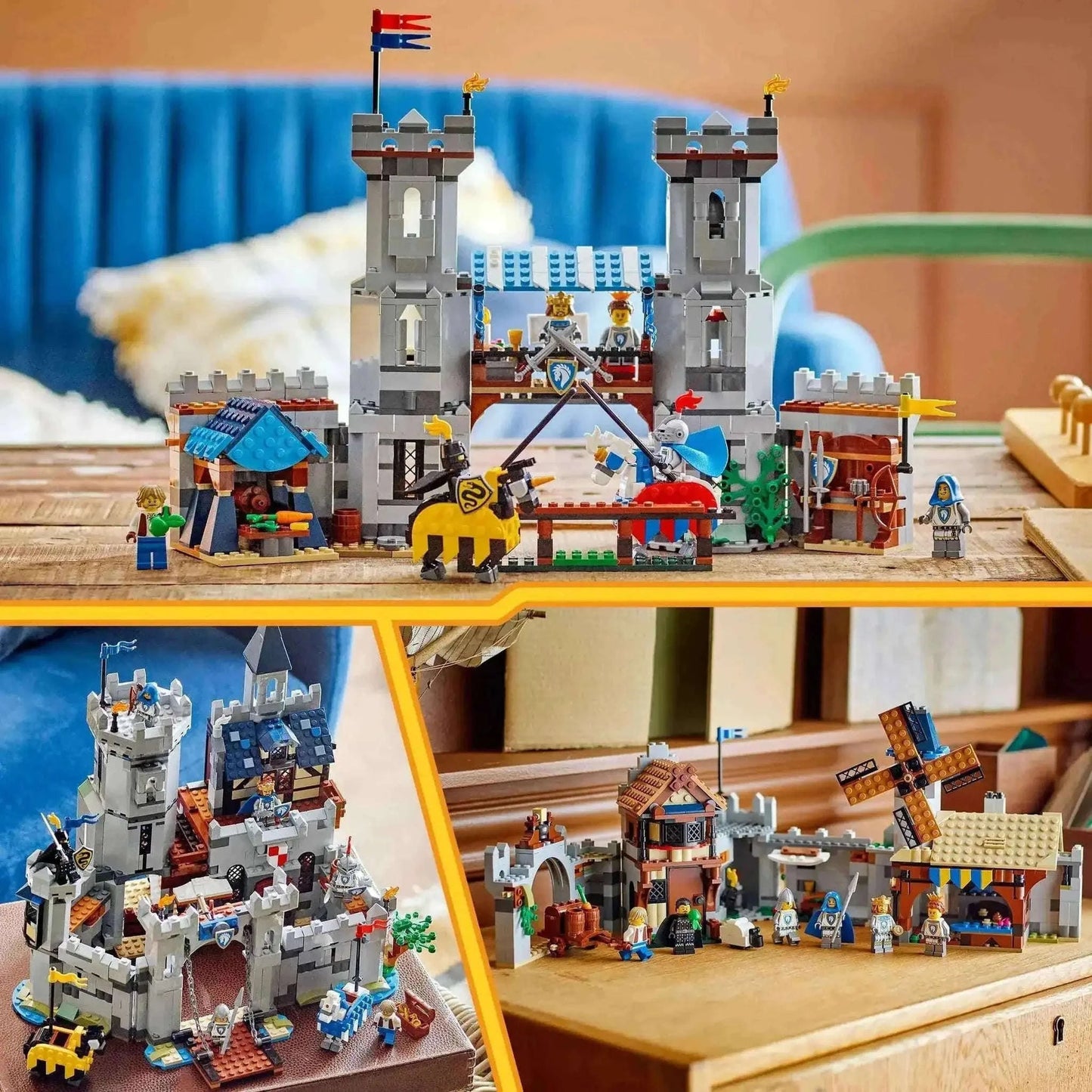 Lego Medieval Castle Set - Creator Medieval Horse Knight Castle Toys & Games > Toys > Construction Toys > Interlocking Blocks > LEGO > LEGO Creator