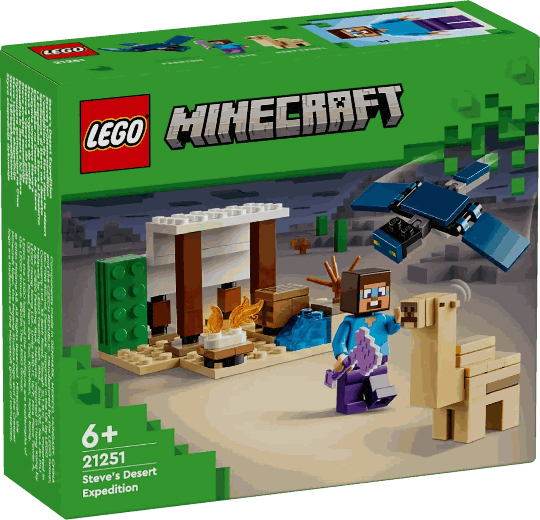 Lego Minecraft Steve's Desert Expedition Toys & Games > Toys > Construction Toys > Interlocking Blocks > LEGO > LEGO Minecraft