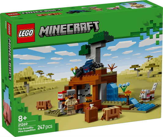 Lego Minecraft The Armadillo Mine Expedition Toys & Games > Toys > Construction Toys > Interlocking Blocks > LEGO > LEGO Minecraft