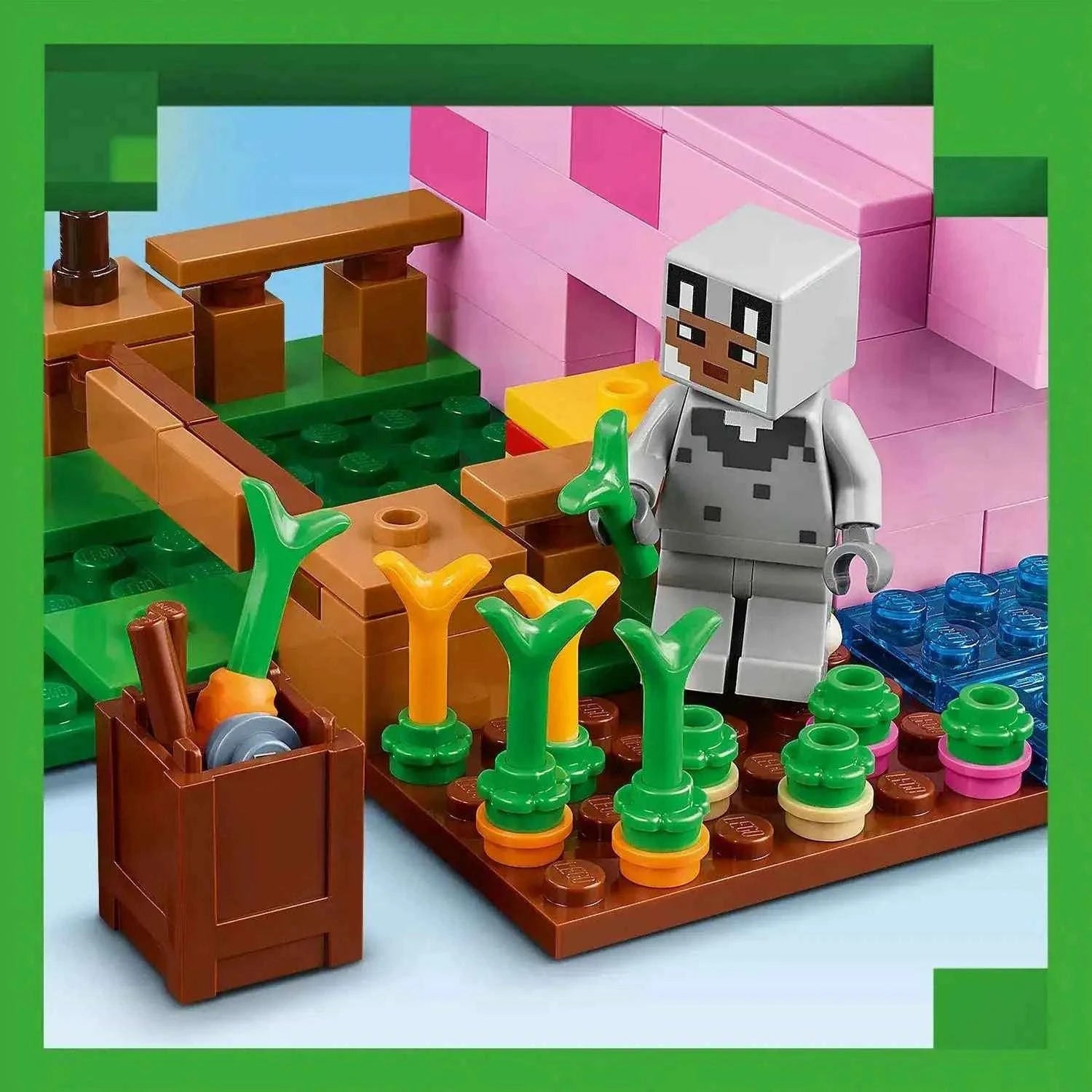 Lego Minecraft The Baby Pig House Toys & Games > Toys > Construction Toys > Interlocking Blocks > LEGO > LEGO Minecraft