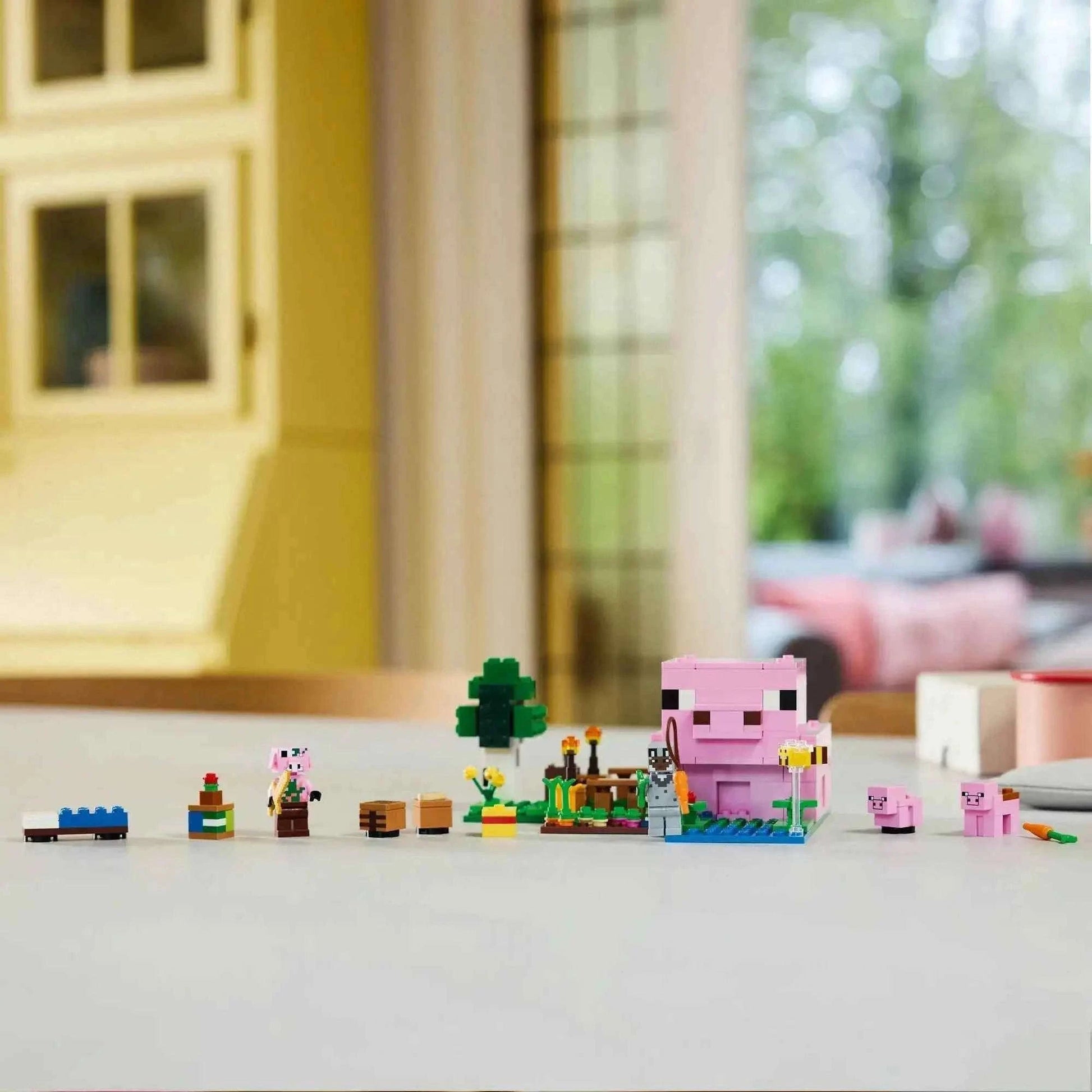 Lego Minecraft The Baby Pig House Toys & Games > Toys > Construction Toys > Interlocking Blocks > LEGO > LEGO Minecraft