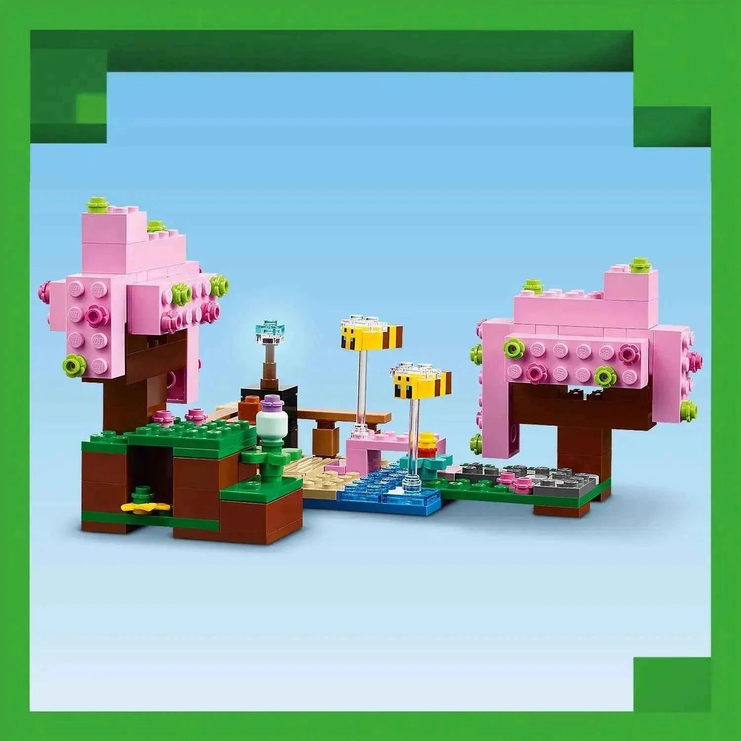 Lego Minecraft The Cherry Blossom Garden Toys & Games > Toys > Construction Toys > Interlocking Blocks > LEGO > LEGO Minecraft