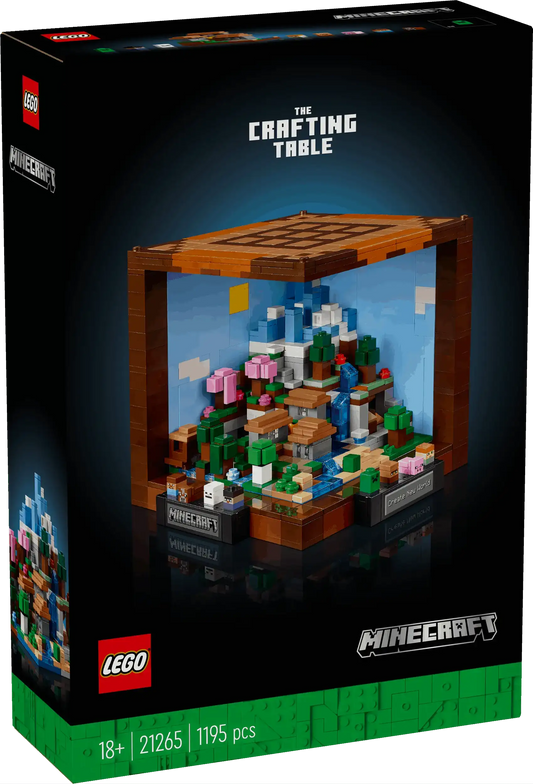 Lego Minecraft The Crafting Table Toys & Games > Toys > Construction Toys > Interlocking Blocks > LEGO > LEGO Minecraft