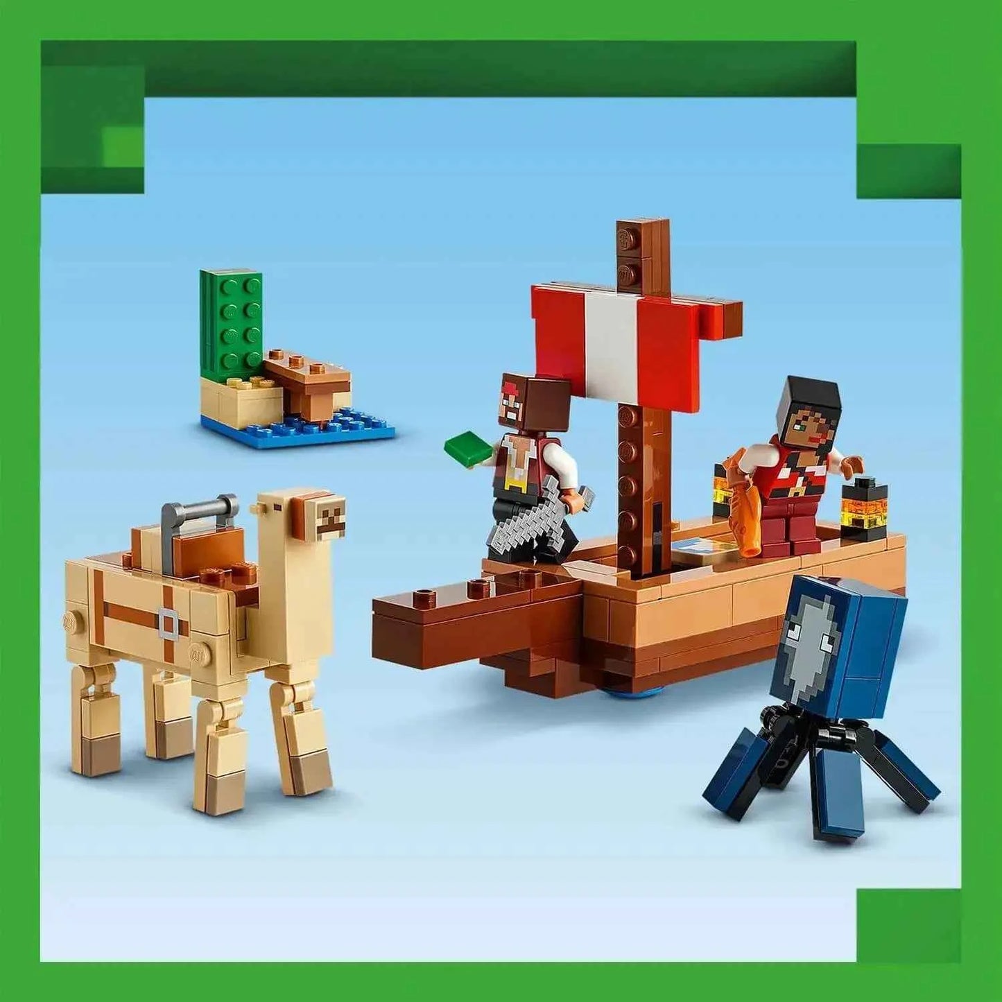 Lego Minecraft The Pirate Ship Voyage Toys & Games > Toys > Construction Toys > Interlocking Blocks > LEGO > LEGO Minecraft