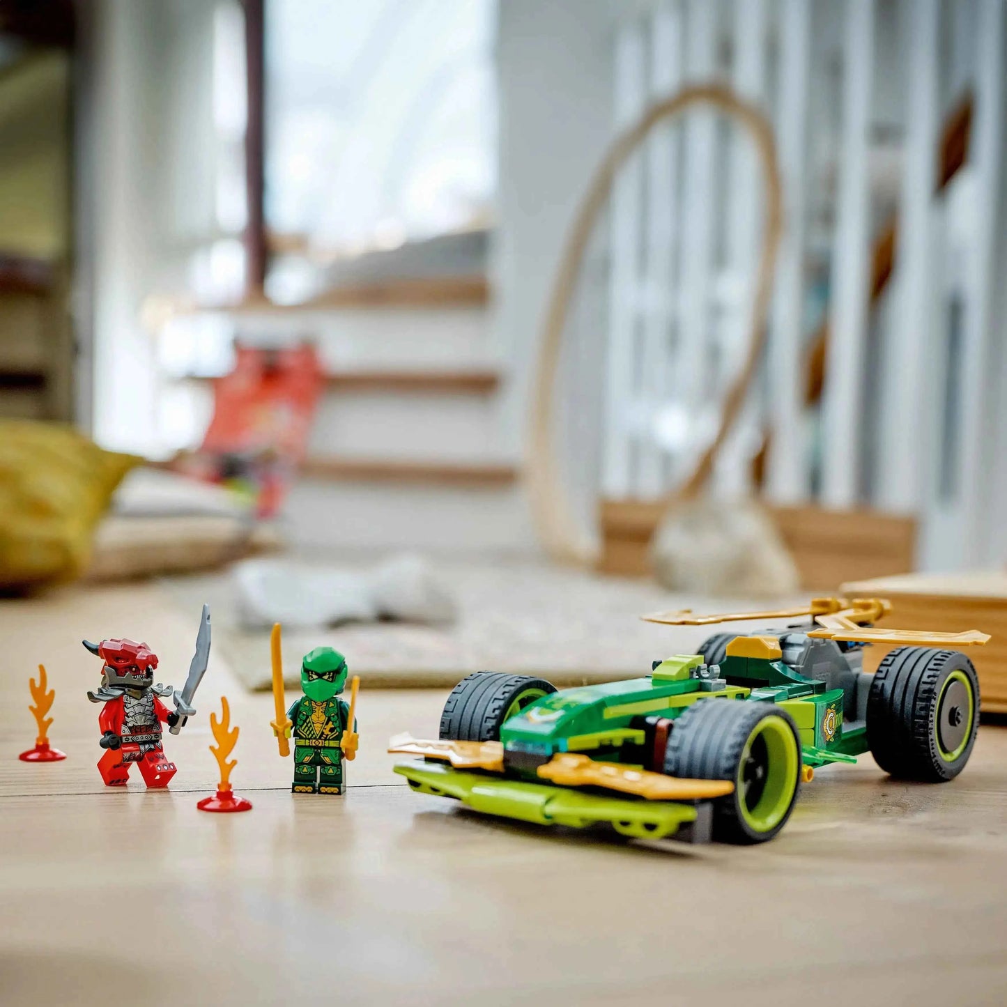 Lego Ninjago Lloyd's Pull-Back Race Car Toys & Games > Toys > Construction Toys > Interlocking Blocks > LEGO > LEGO Ninjago