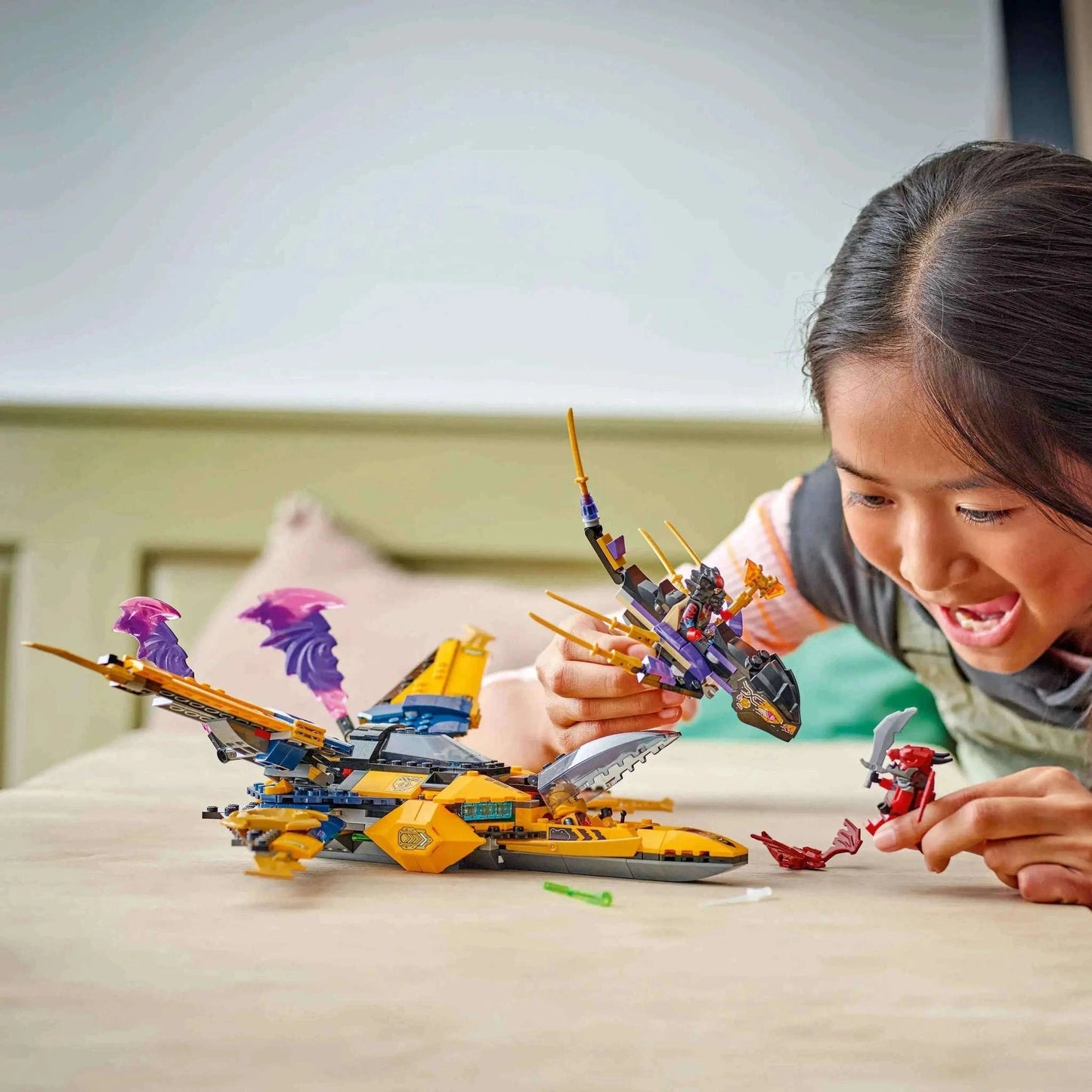 Lego Ninjago Ras and Arin's Super Storm Jet Toys & Games > Toys > Construction Toys > Interlocking Blocks > LEGO > LEGO Ninjago